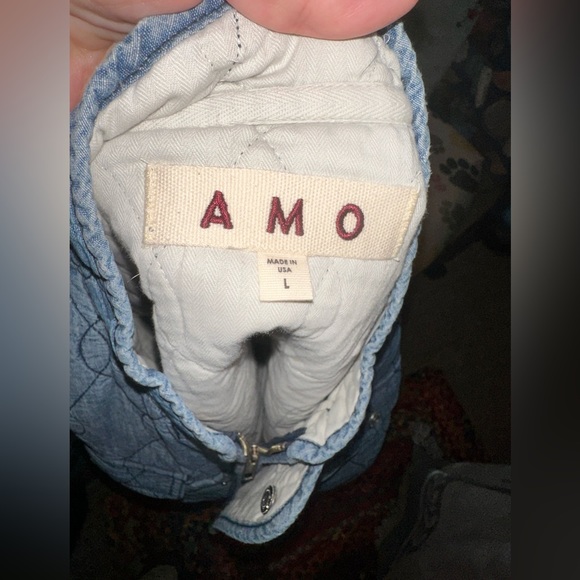 💙 AMO Denim Quilted Jacket - Picture 11 of 14